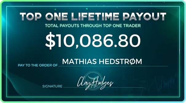 Top One lifetime payout certificate