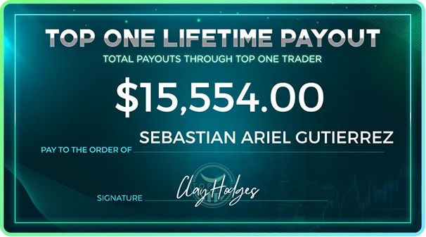 Top One lifetime payout certificate